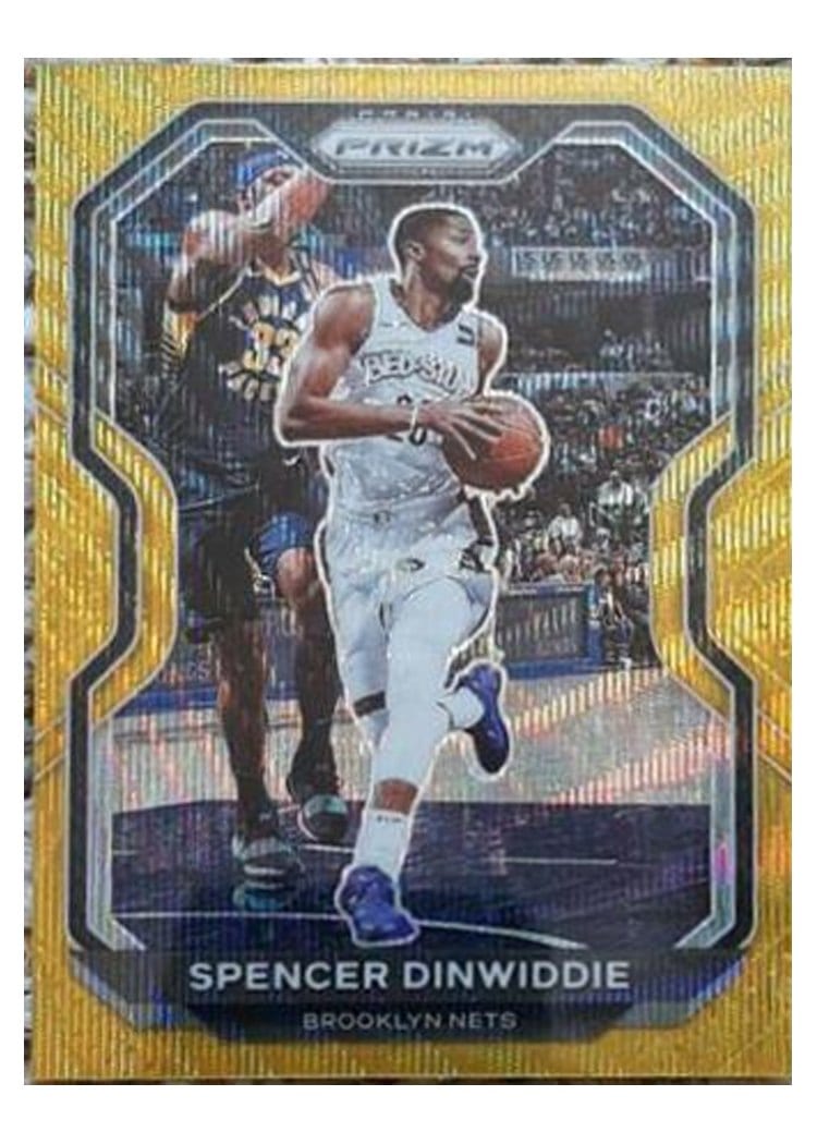 2020-21 Panini Prizm Base Set Spencer Dinwiddie #12 card