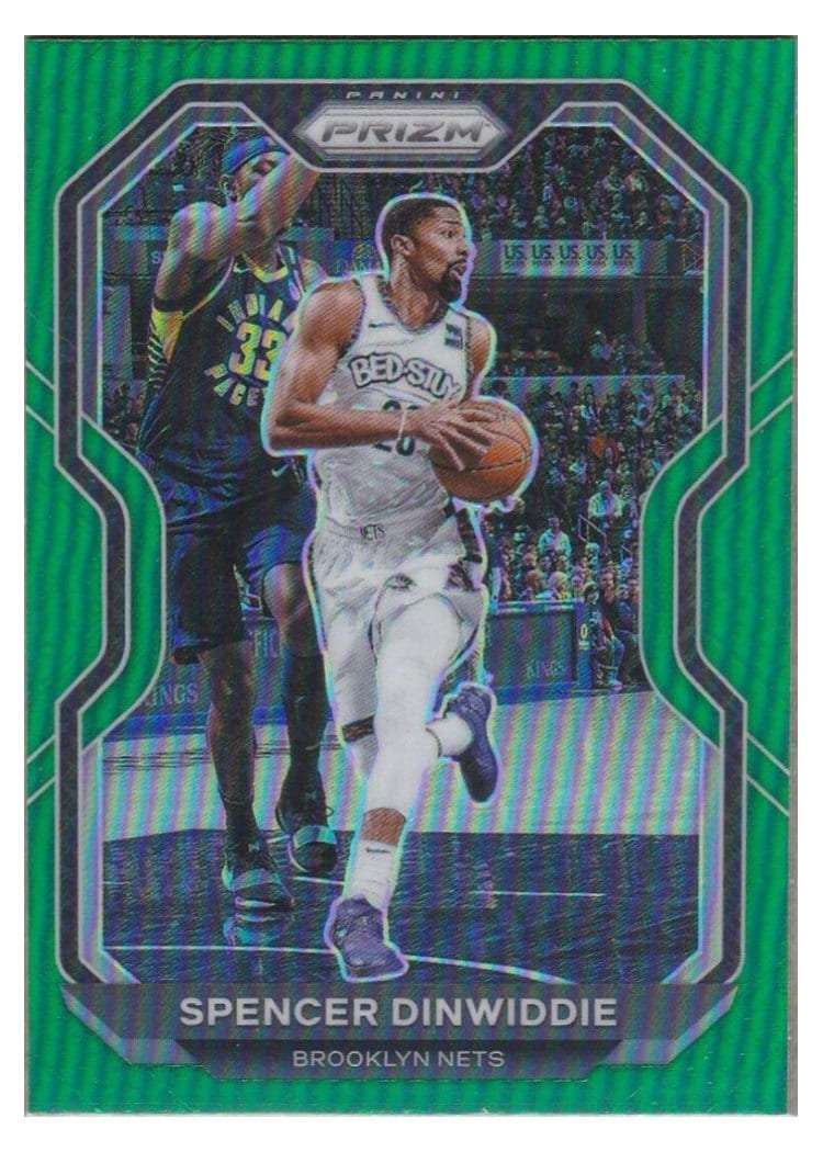 2020-21 Panini Prizm Base Set Spencer Dinwiddie #12 card