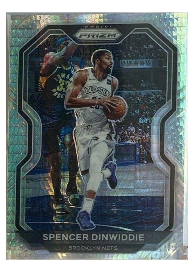 2020-21 Panini Prizm Base Set Spencer Dinwiddie #12 card