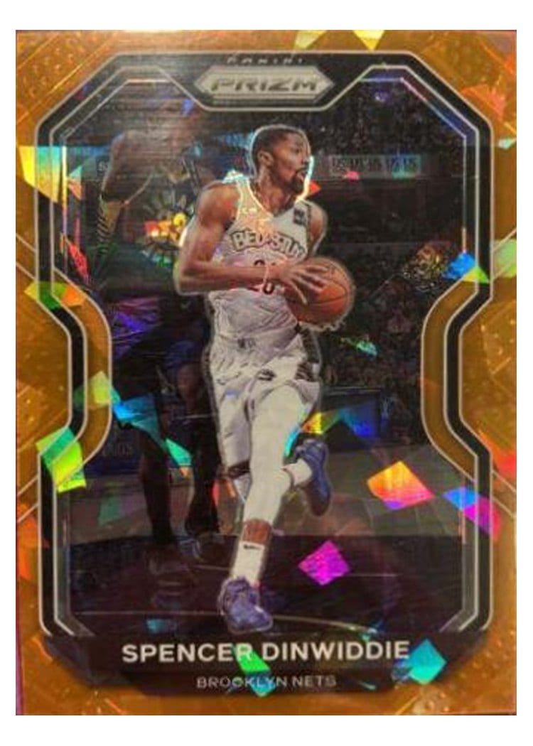 2020-21 Panini Prizm Base Set Spencer Dinwiddie #12 card