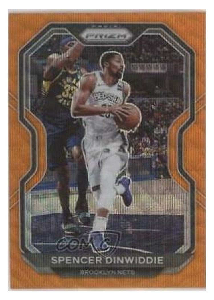 2020-21 Panini Prizm Base Set Spencer Dinwiddie #12 card