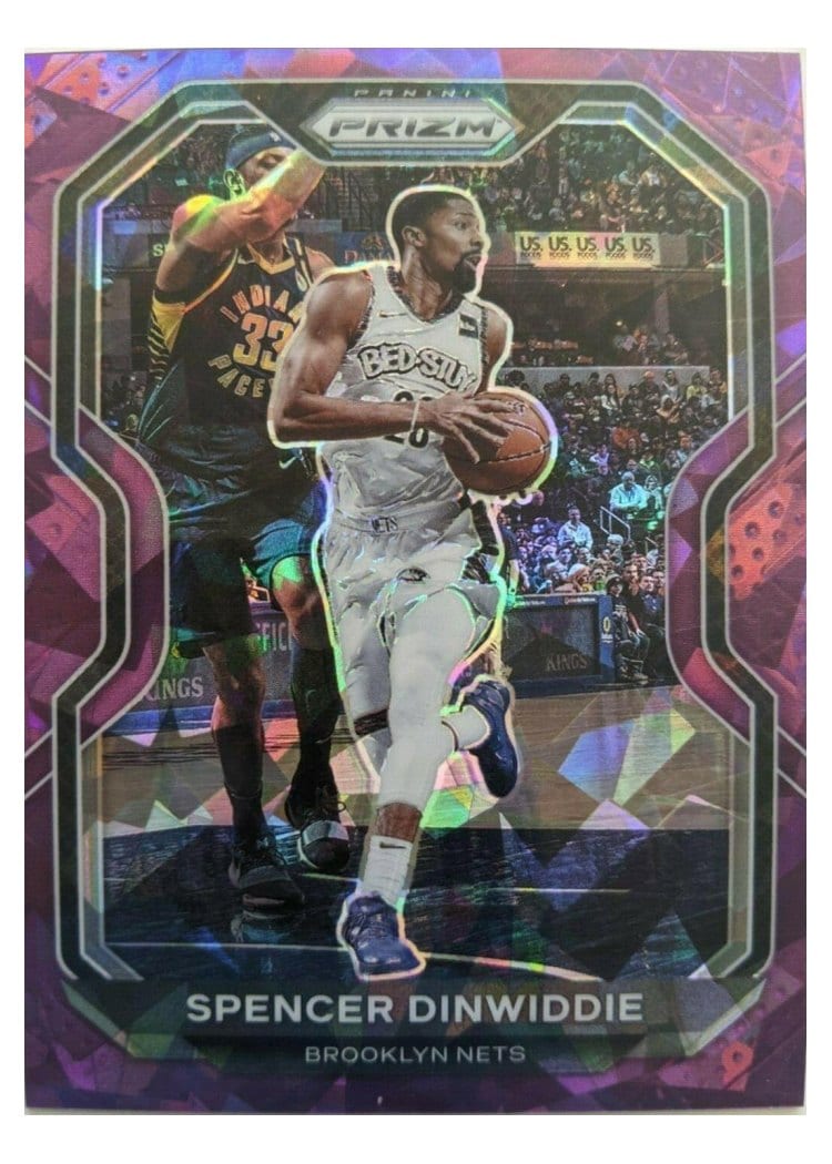 2020-21 Panini Prizm Base Set Spencer Dinwiddie #12 card