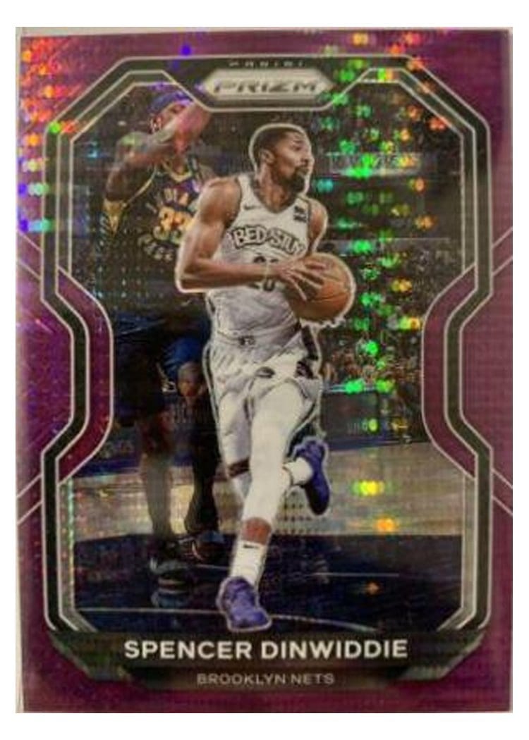 2020-21 Panini Prizm Base Set Spencer Dinwiddie #12 card