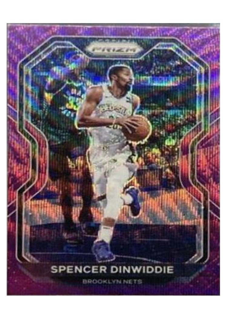 2020-21 Panini Prizm Base Set Spencer Dinwiddie #12 card