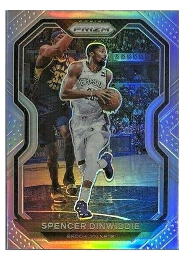2020-21 Panini Prizm Base Set Spencer Dinwiddie #12 card