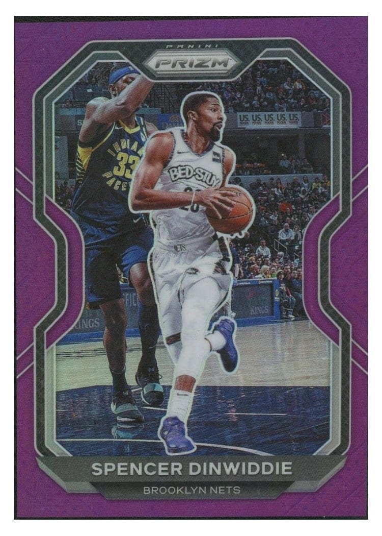 2020-21 Panini Prizm Base Set Spencer Dinwiddie #12 card