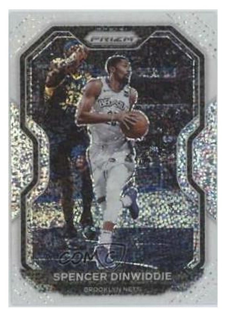 2020-21 Panini Prizm Base Set Spencer Dinwiddie #12 card