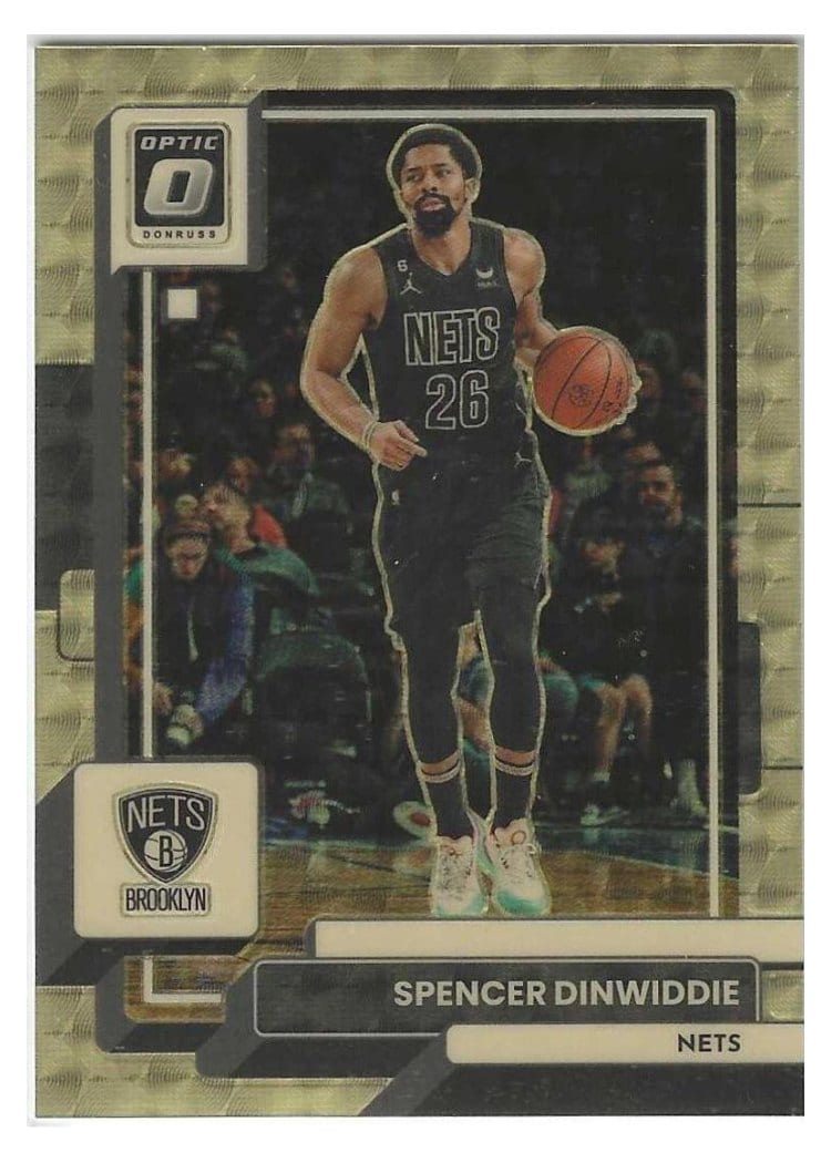 2022-23 Donruss Optic Base Set Spencer Dinwiddie #175 card