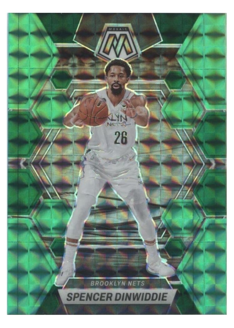 2022-23 Panini Mosaic Base Set Spencer Dinwiddie #16 card