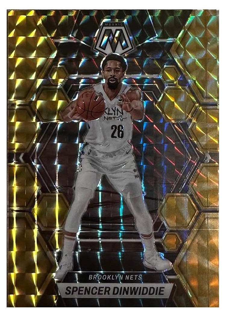 2022-23 Panini Mosaic Base Set Spencer Dinwiddie #16 card