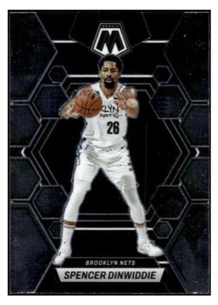 2022-23 Panini Mosaic Base Set Spencer Dinwiddie #16 card