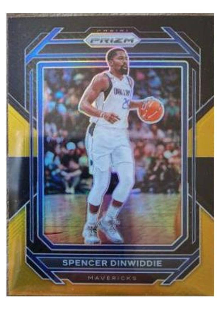 2022-23 Panini Prizm Base Set Spencer Dinwiddie #199 card