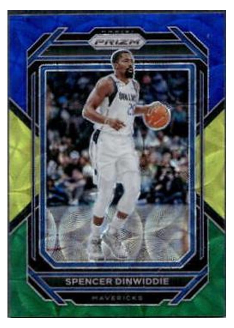 2022-23 Panini Prizm Base Set Spencer Dinwiddie #199 card