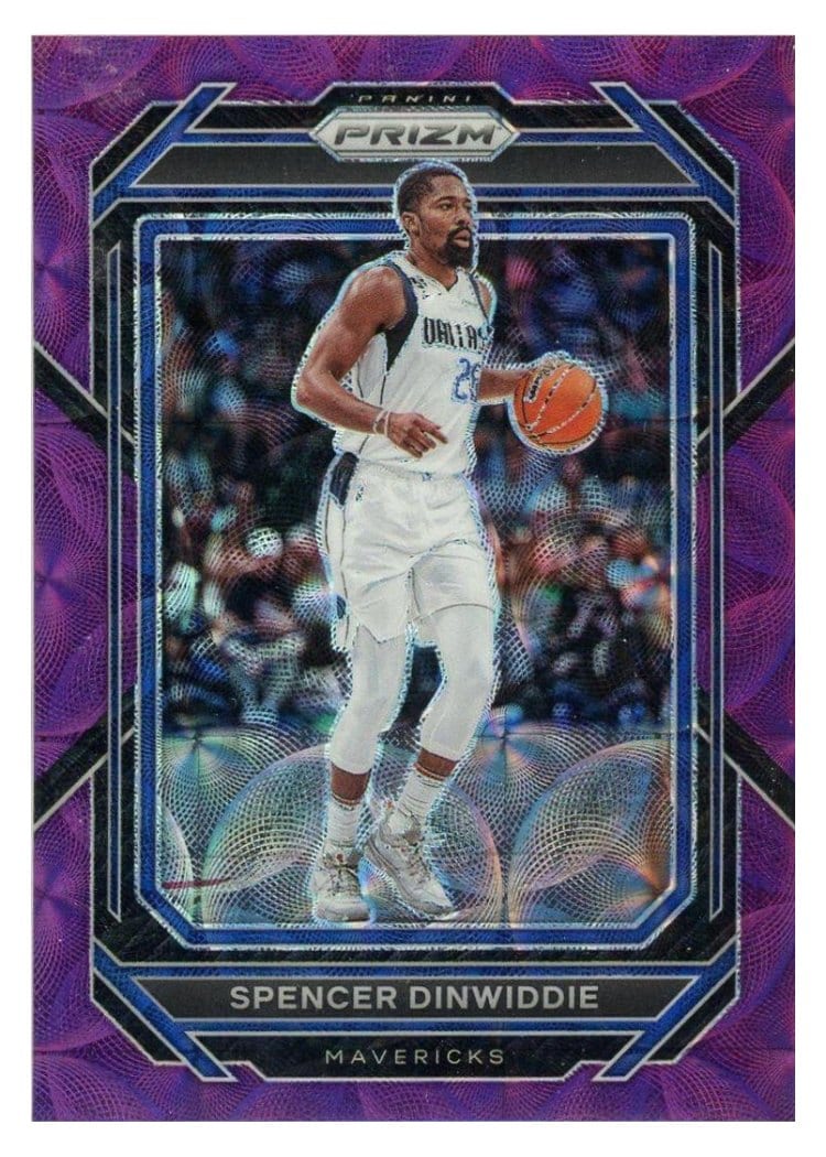 2022-23 Panini Prizm Base Set Spencer Dinwiddie #199 card