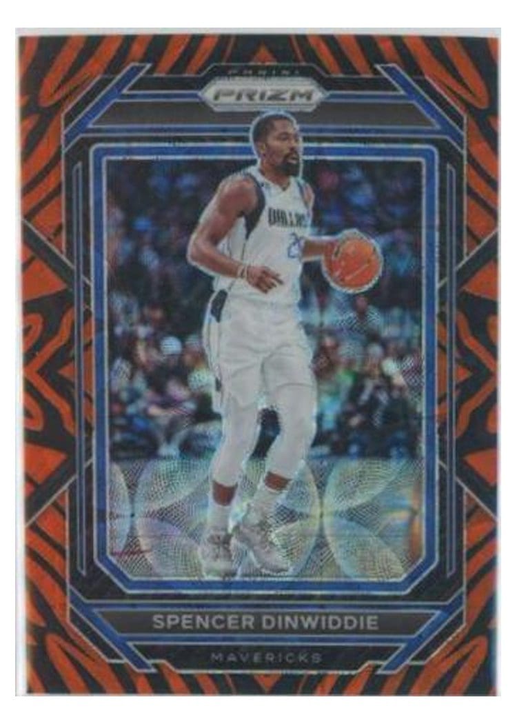 2022-23 Panini Prizm Base Set Spencer Dinwiddie #199 card