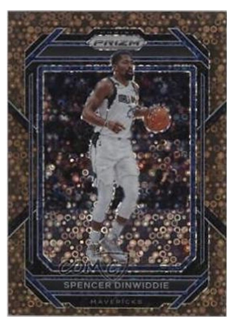 2022-23 Panini Prizm Base Set Spencer Dinwiddie #199 card