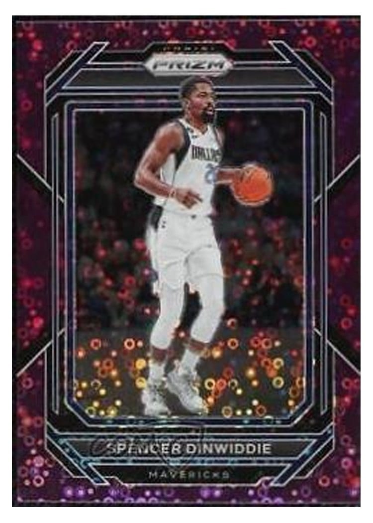 2022-23 Panini Prizm Base Set Spencer Dinwiddie #199 card