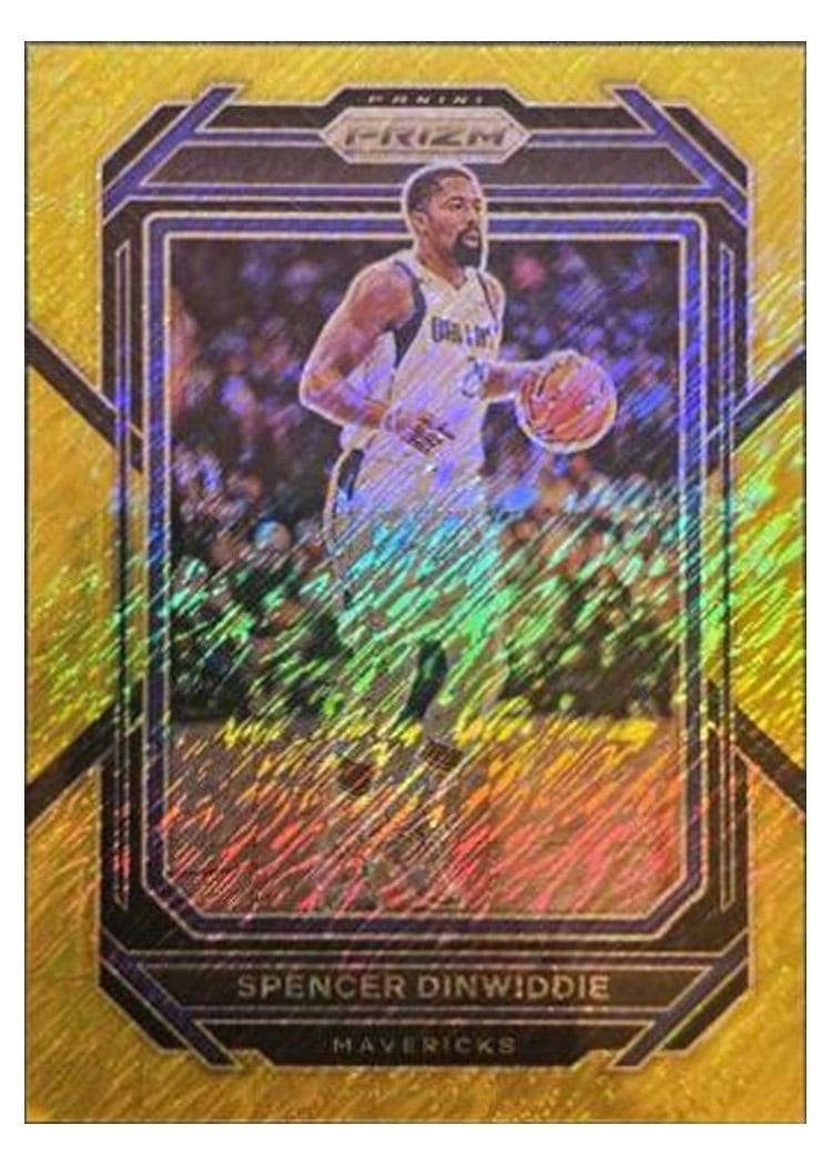 2022-23 Panini Prizm Base Set Spencer Dinwiddie #199 card