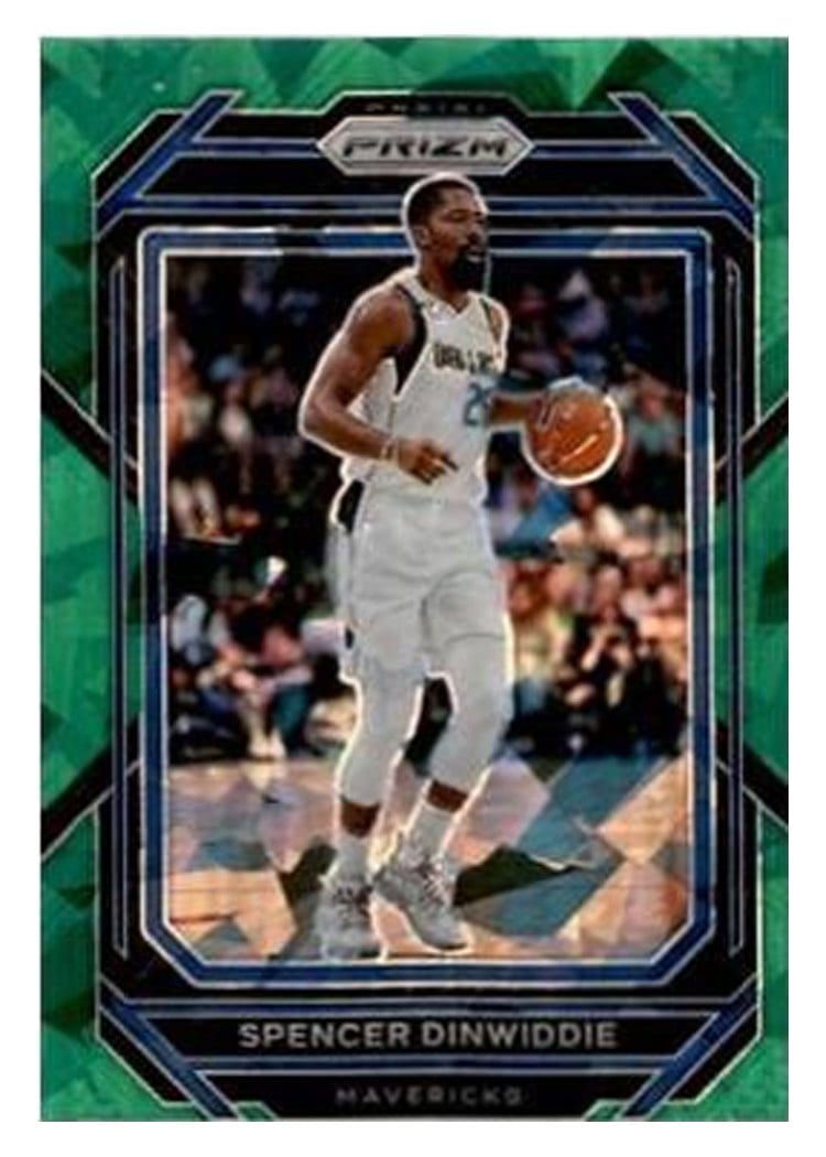2022-23 Panini Prizm Base Set Spencer Dinwiddie #199 card