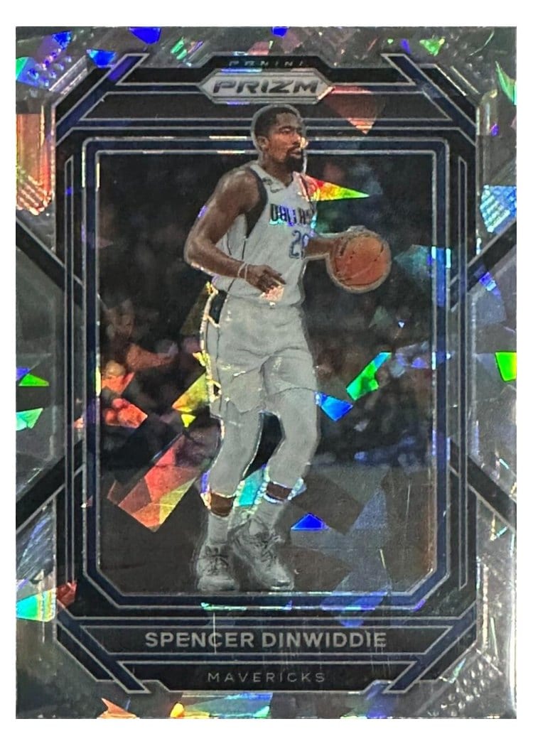 2022-23 Panini Prizm Base Set Spencer Dinwiddie #199 card