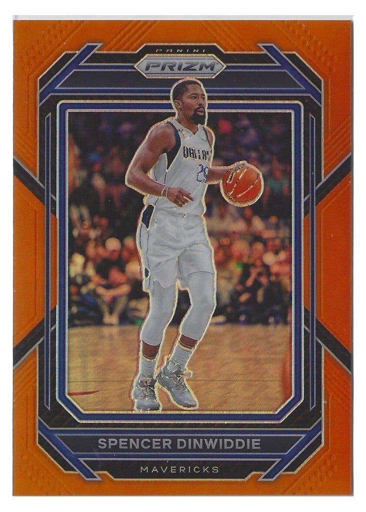 2022-23 Panini Prizm Base Set Spencer Dinwiddie #199 card