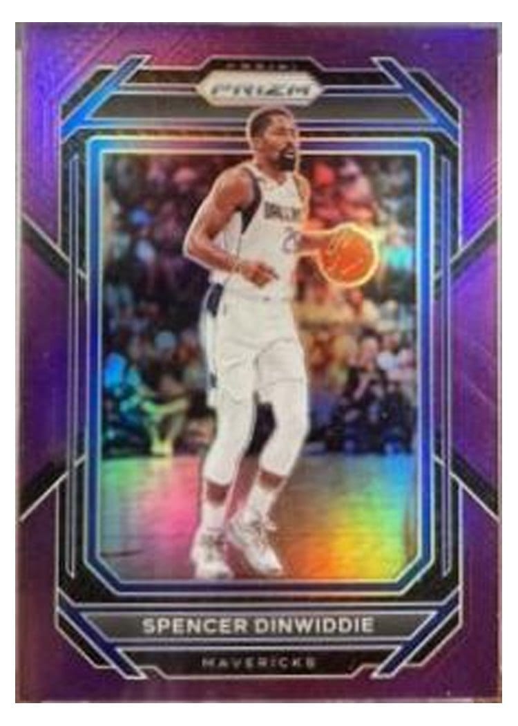 2022-23 Panini Prizm Base Set Spencer Dinwiddie #199 card