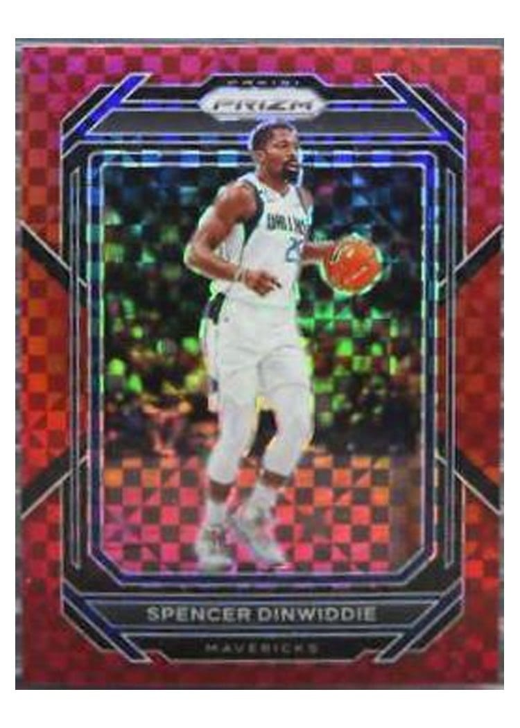 2022-23 Panini Prizm Base Set Spencer Dinwiddie #199 card