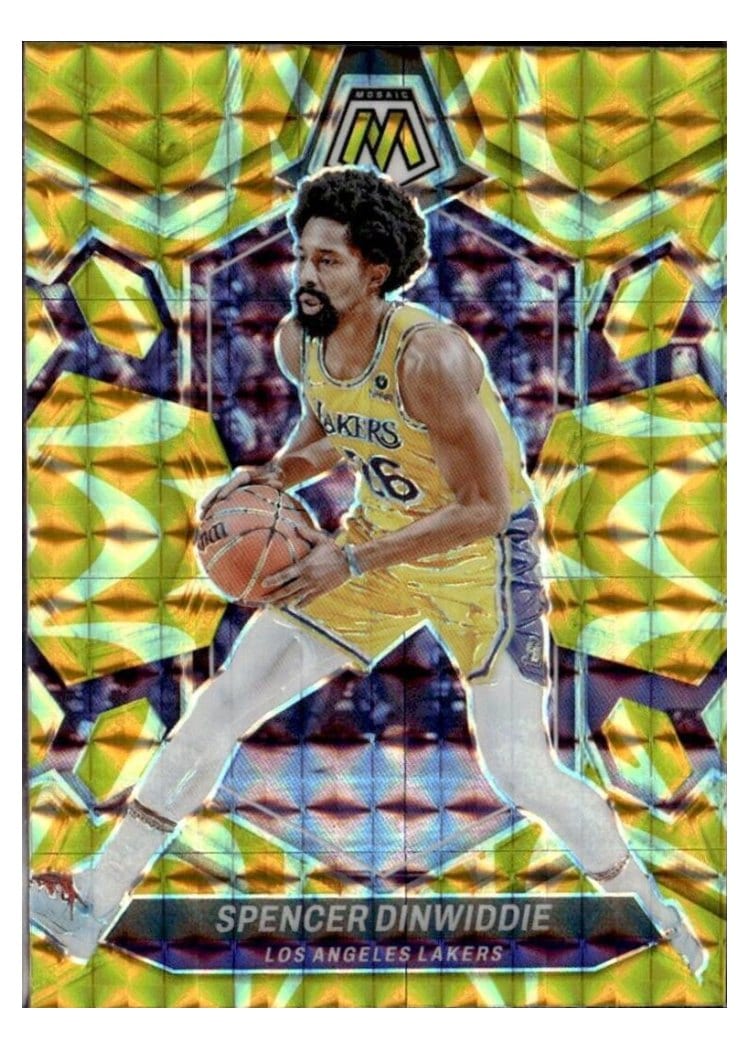 2023-24 Panini Mosaic Base Set Spencer Dinwiddie #96 card