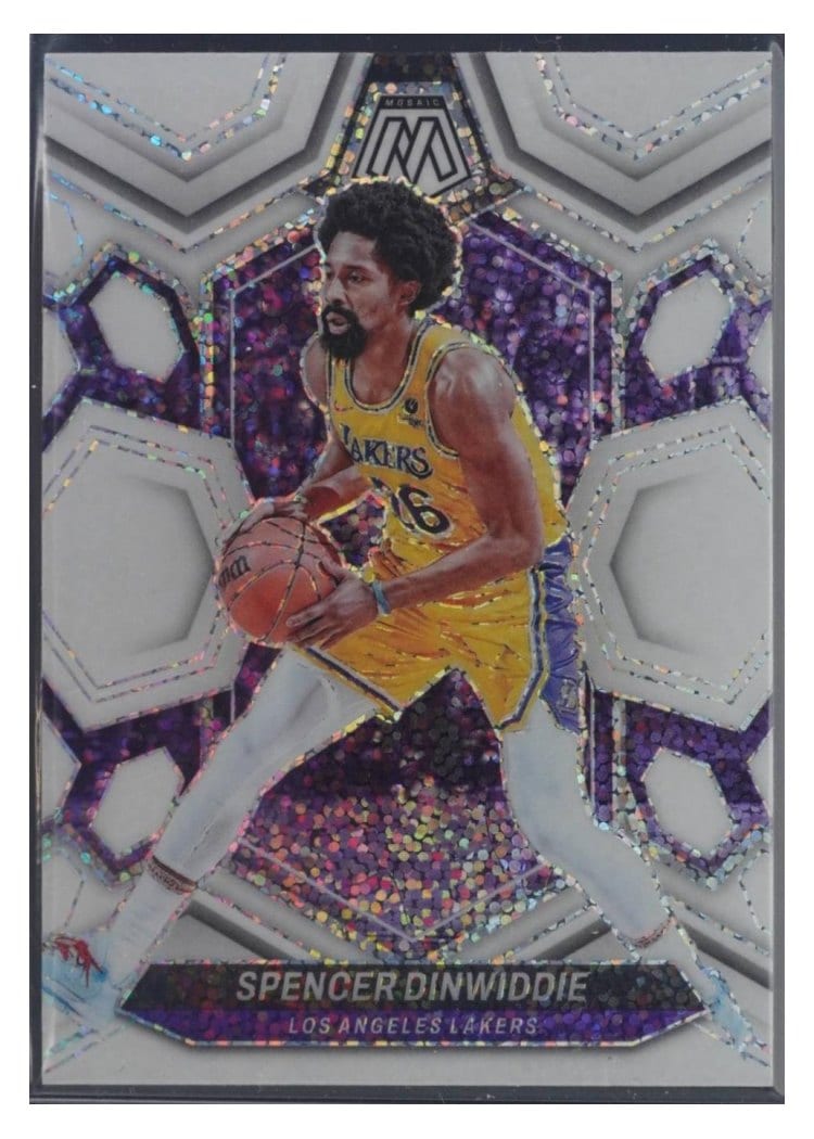 2023-24 Panini Mosaic Base Set Spencer Dinwiddie #96 card