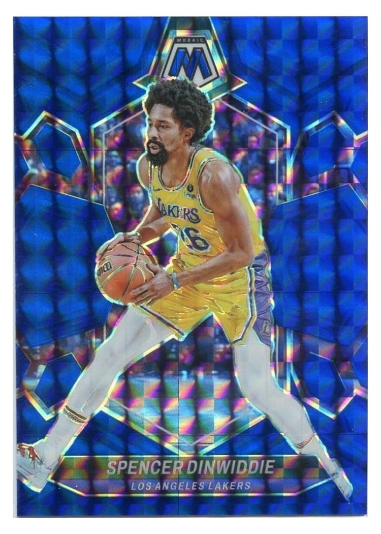 2023-24 Panini Mosaic Base Set Spencer Dinwiddie #96 card