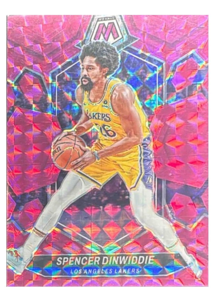 2023-24 Panini Mosaic Base Set Spencer Dinwiddie #96 card