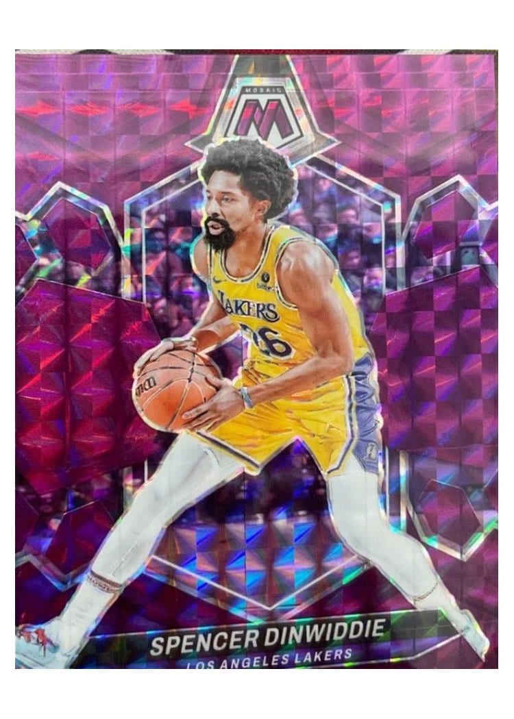 2023-24 Panini Mosaic Base Set Spencer Dinwiddie #96 card
