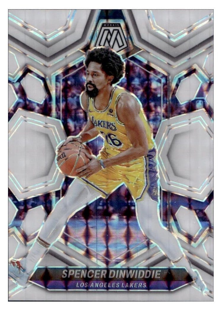 2023-24 Panini Mosaic Base Set Spencer Dinwiddie #96 card