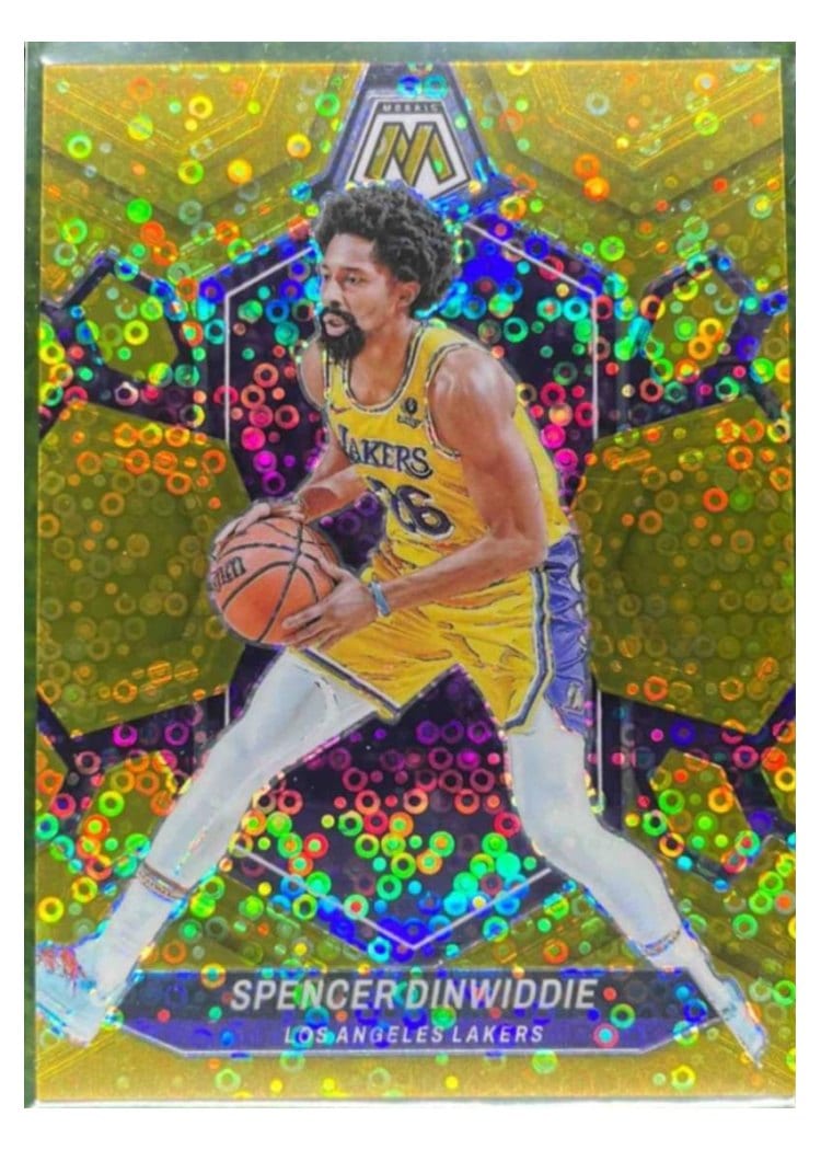 2023-24 Panini Mosaic Base Set Spencer Dinwiddie #96 card