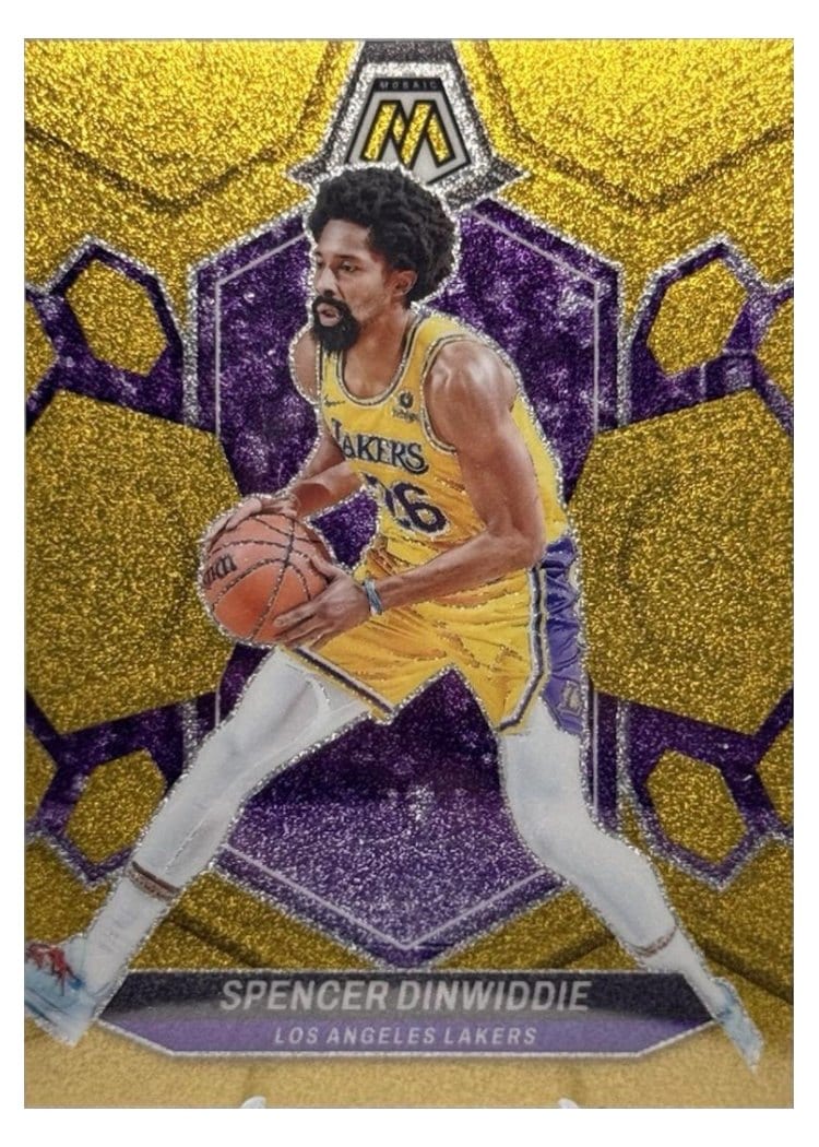 2023-24 Panini Mosaic Base Set Spencer Dinwiddie #96 card