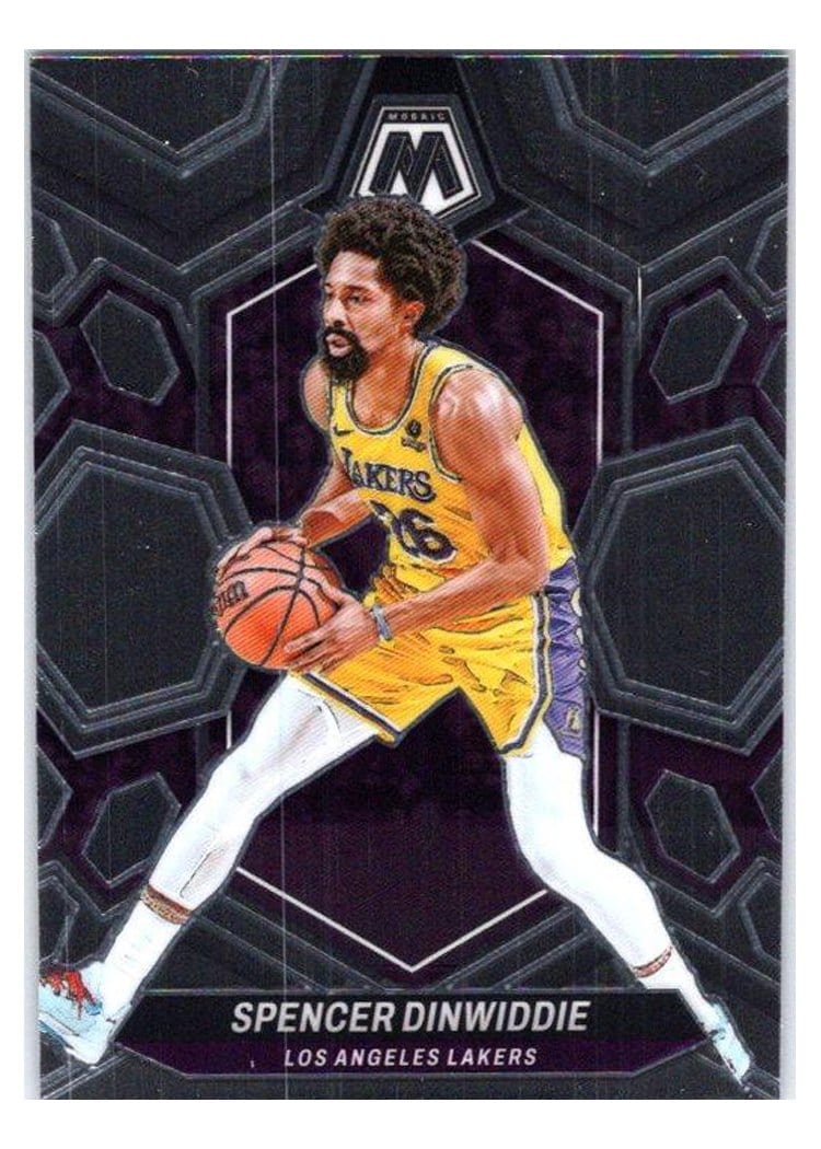 2023-24 Panini Mosaic Base Set Spencer Dinwiddie #96 card