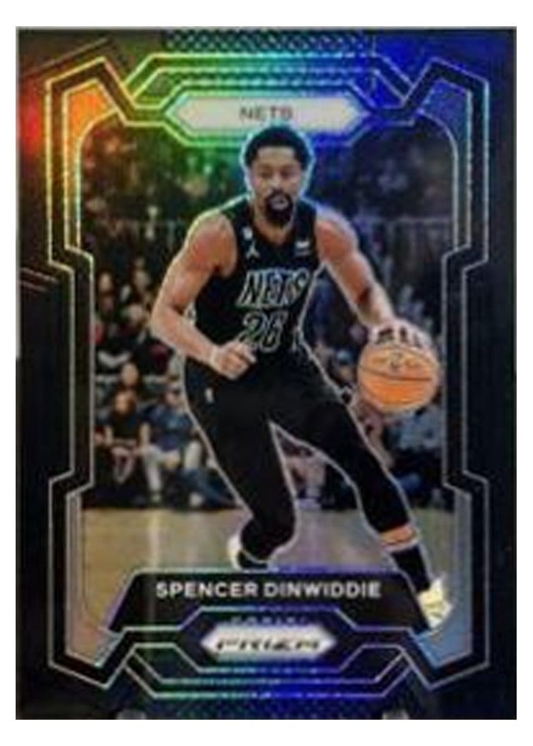 2023-24 Panini Prizm Base Set Spencer Dinwiddie #84 card