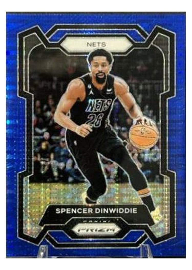 2023-24 Panini Prizm Base Set Spencer Dinwiddie #84 card