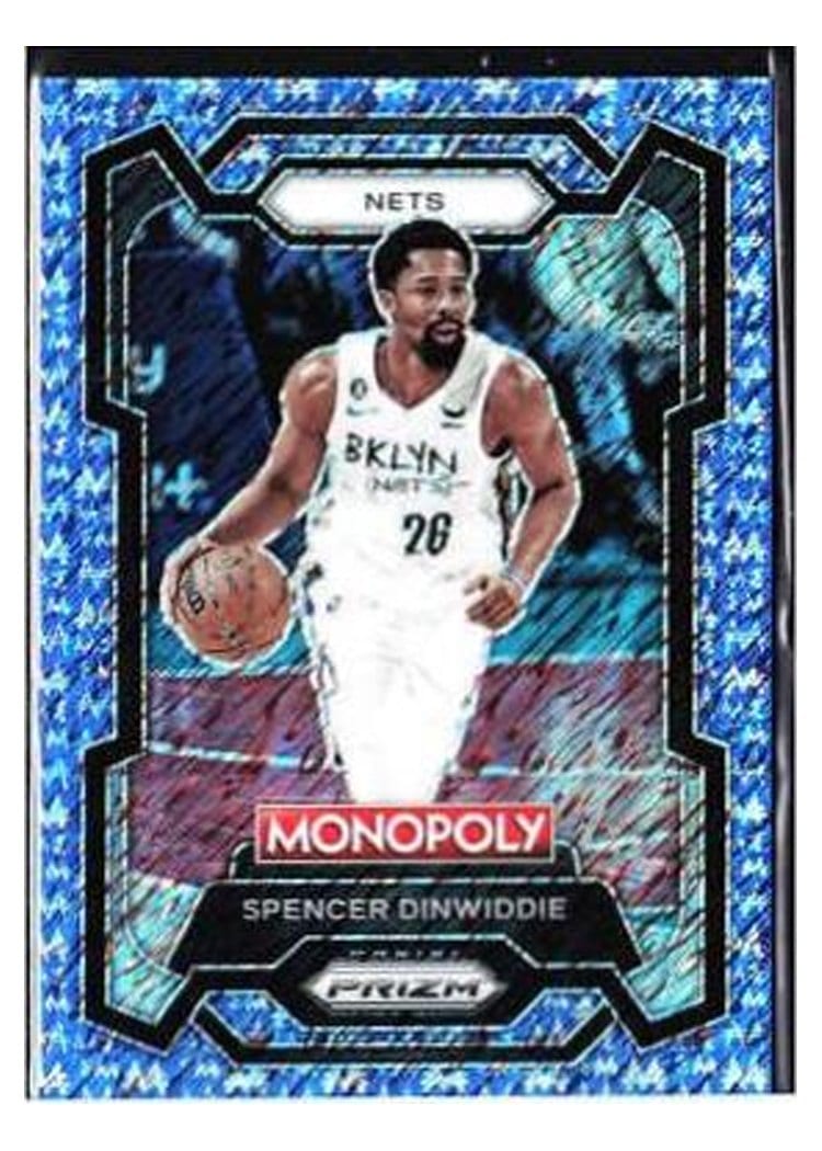 2023-24 Panini Prizm Base Set Spencer Dinwiddie #84 card