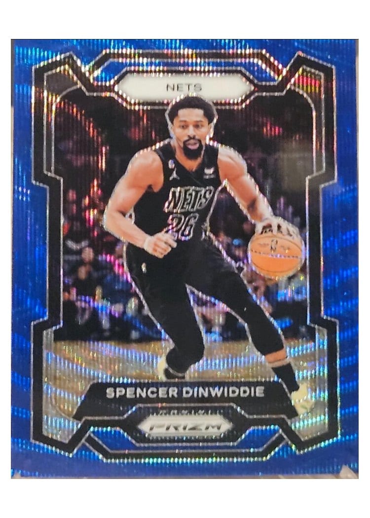 2023-24 Panini Prizm Base Set Spencer Dinwiddie #84 card