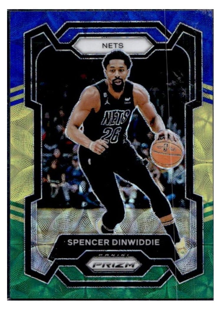 2023-24 Panini Prizm Base Set Spencer Dinwiddie #84 card
