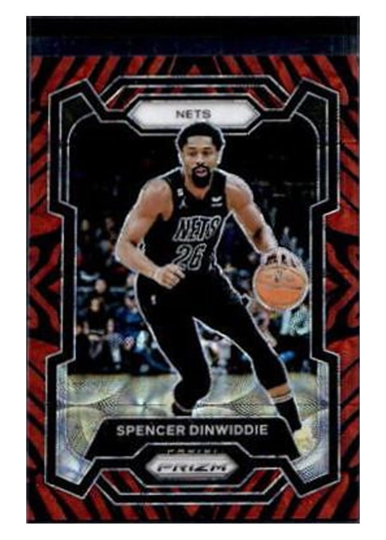 2023-24 Panini Prizm Base Set Spencer Dinwiddie #84 card