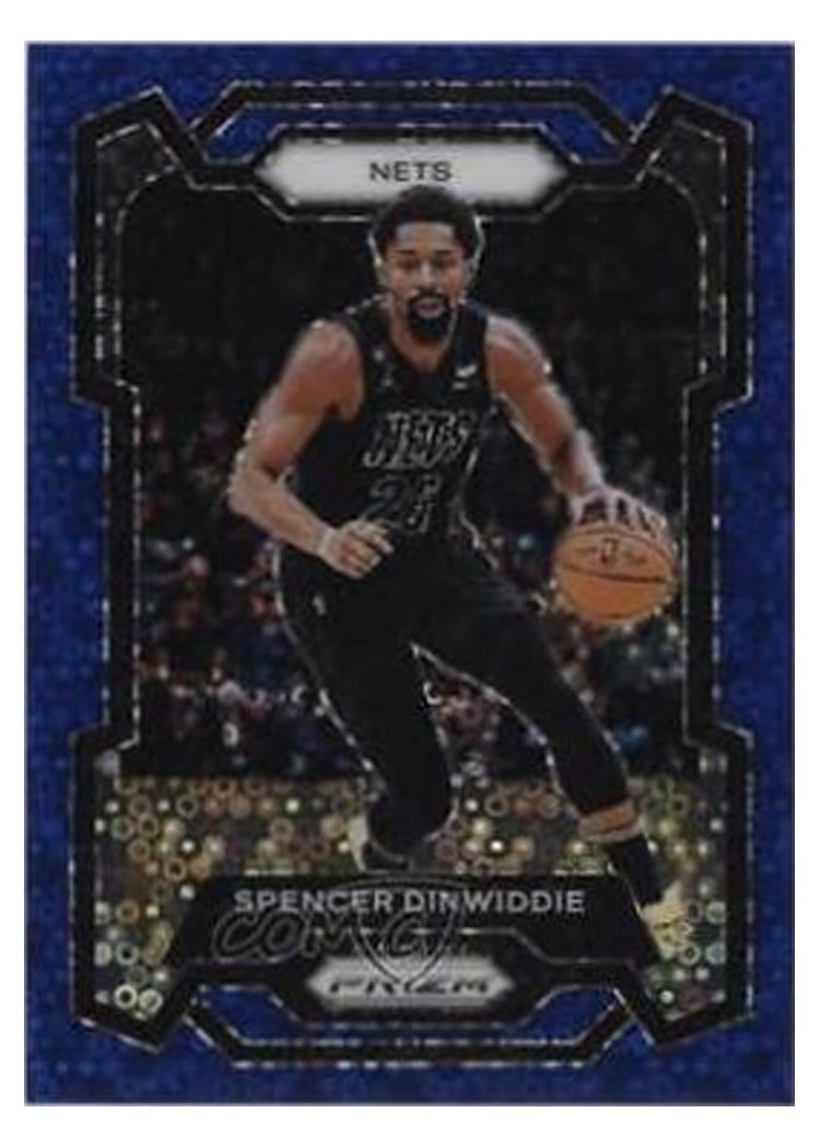 2023-24 Panini Prizm Base Set Spencer Dinwiddie #84 card
