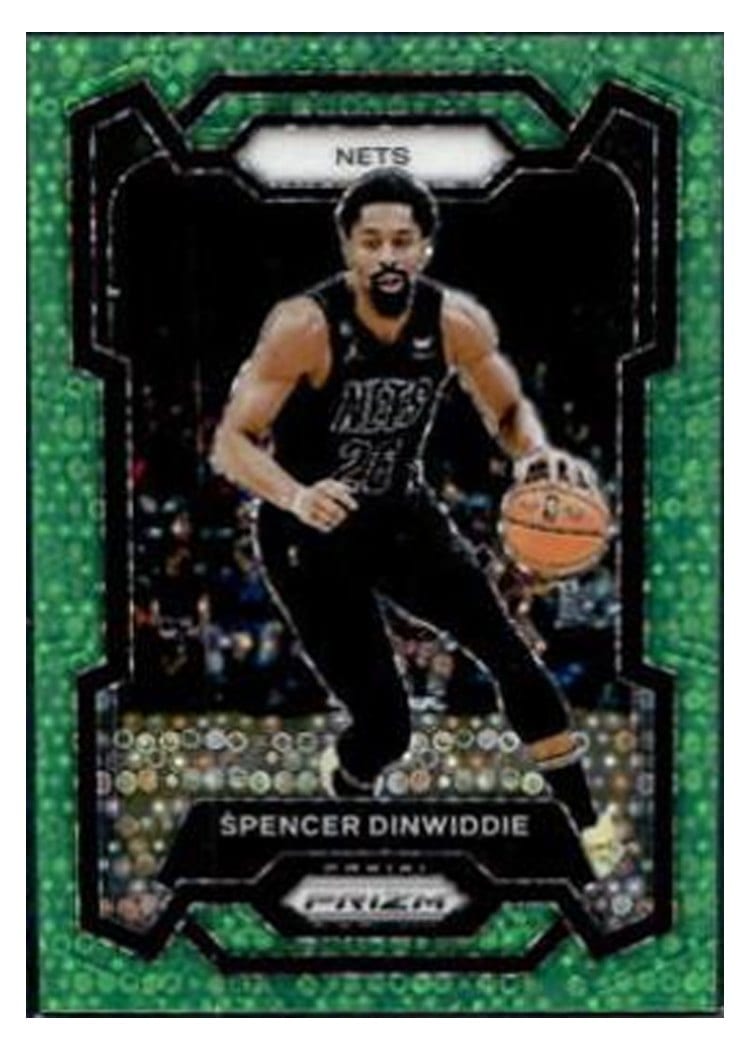 2023-24 Panini Prizm Base Set Spencer Dinwiddie #84 card