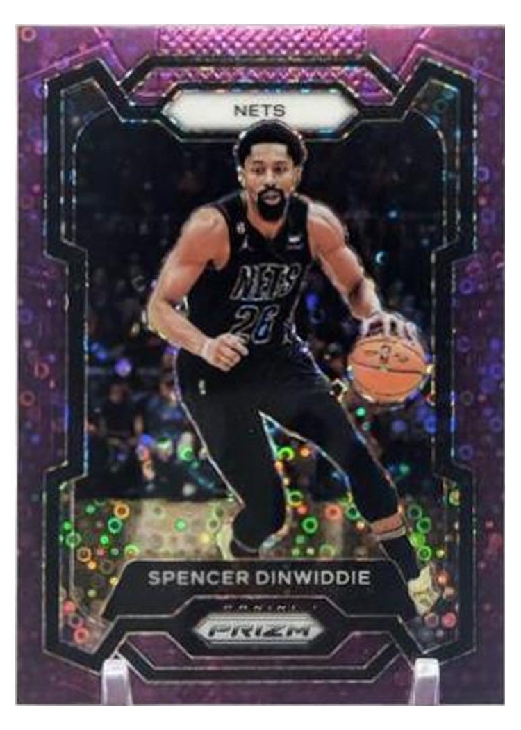 2023-24 Panini Prizm Base Set Spencer Dinwiddie #84 card