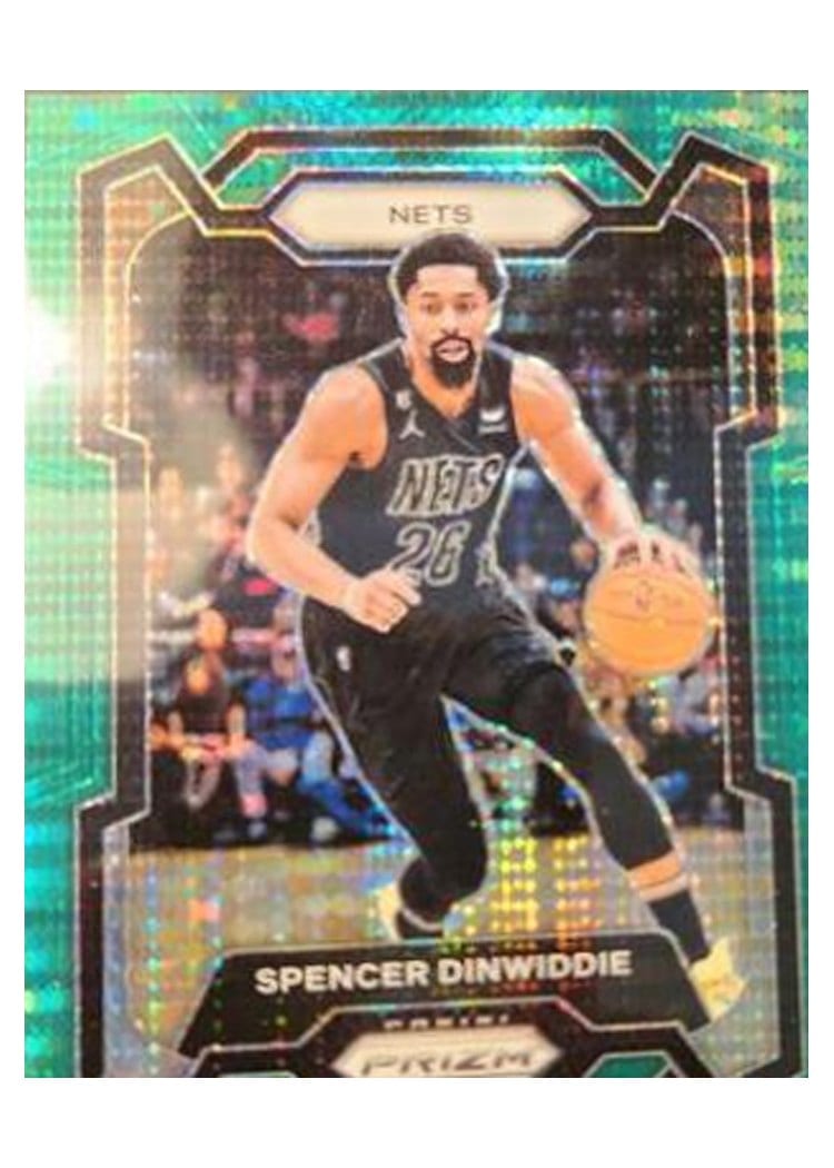 2023-24 Panini Prizm Base Set Spencer Dinwiddie #84 card