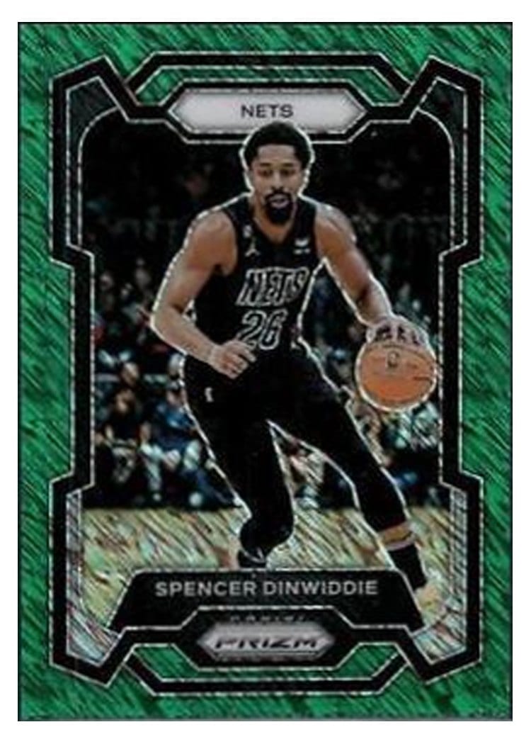 2023-24 Panini Prizm Base Set Spencer Dinwiddie #84 card
