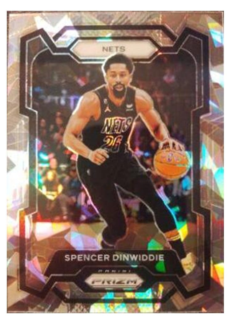 2023-24 Panini Prizm Base Set Spencer Dinwiddie #84 card