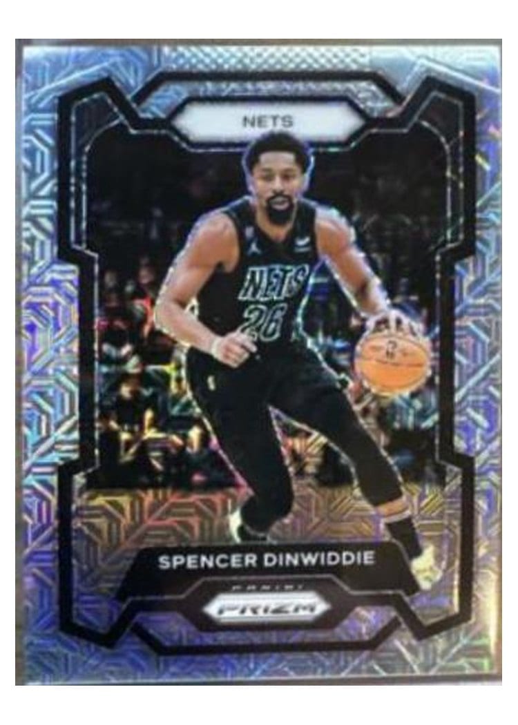 2023-24 Panini Prizm Base Set Spencer Dinwiddie #84 card
