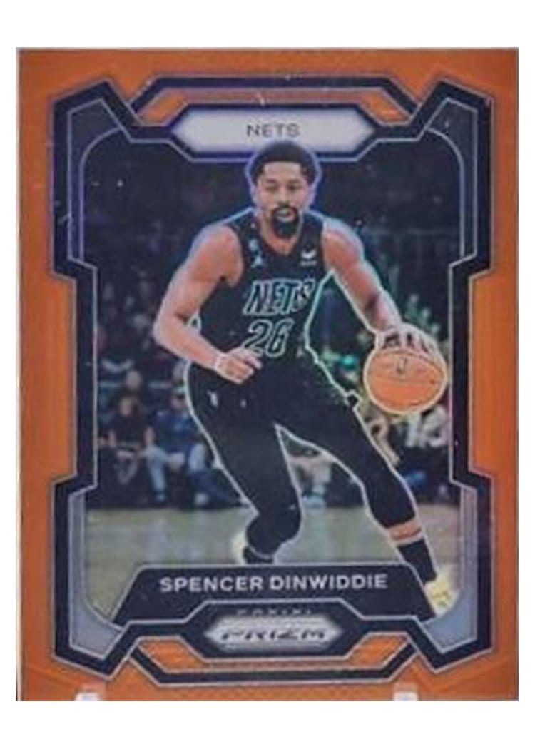 2023-24 Panini Prizm Base Set Spencer Dinwiddie #84 card